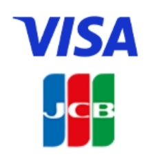 クレジットカード　VISA　JCB